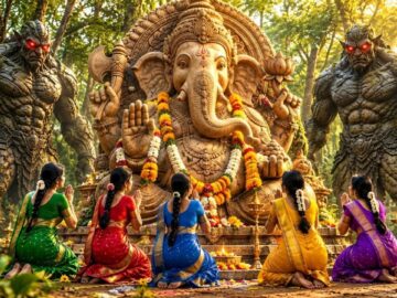 😱 5 Village Girls Found a Hidden Emerald Ganesha! 🐘💚 | விநாயகர் சதுர்த்தியின் மர்மம் 🙏