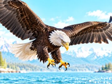 BALD EAGLE: How America’s ICONIC Raptor Finds and Takes Prey