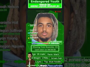🚨 BREAKING: 16-Year-Old Andre Lajuan Ingram Jr. Missing From Roanoke, VA – Act Now!