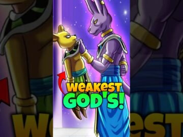 Every God of Destruction ranked by Weakest to Strongest?! 🤔 #goku #anime #dragonballsuper #hindi
