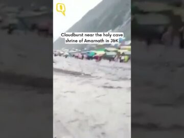 Amarnath Yatra: At least 10 Dead in Cloudburst, Several Missing