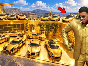 FRANKLIN AND SHINCHAN BECOME GOLDEN BILLIONAIRES IN GTA 5