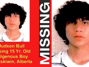 Judson Bull: Missing 15 Yr. Old Indigenous Boy – Wetaskiwin, Alberta – September 28th 2026