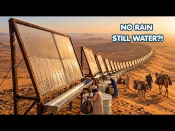 How to Harvest Water Without Rain The Sahara’s Secret