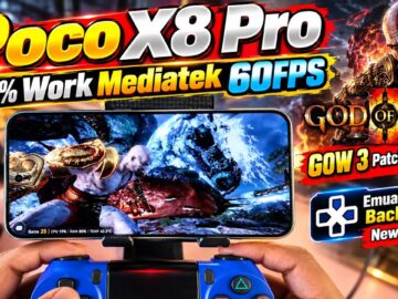 Gaming Test God of war III Remastered on Poco X8 Pro | Setting Install 100% Work Mediatek No Skip !