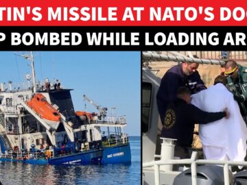 Putin’s Army BOMBS European Ships Loading Ukraine Weapons? Chilling Attack Caught On Camera