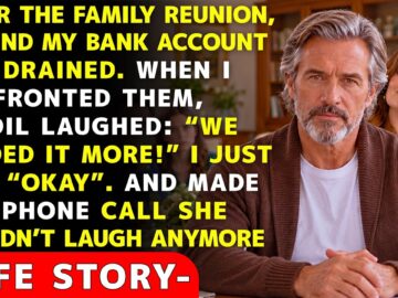 My Bank Account Was Drained After Family Reunion—My Daughter-In-Law Laughed… | Family Revenge
