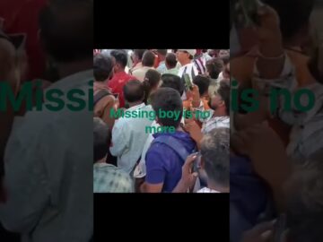 missing boy found dead #missing #kurnool #ytshorts #viral #trending #andhra #kccanal #sdrf #shorts