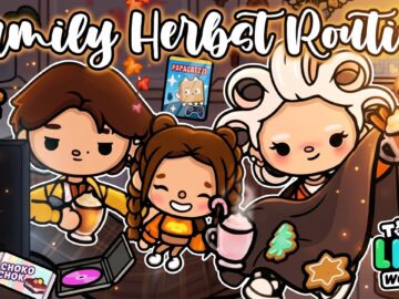 🍁 UNSER PERFEKTER HERBST ABEND DIE FAMILIEN ROUTINE🤎 KEKSE, COZY VIBES 🍂 TOCA BOCA STORY DEUTSCH