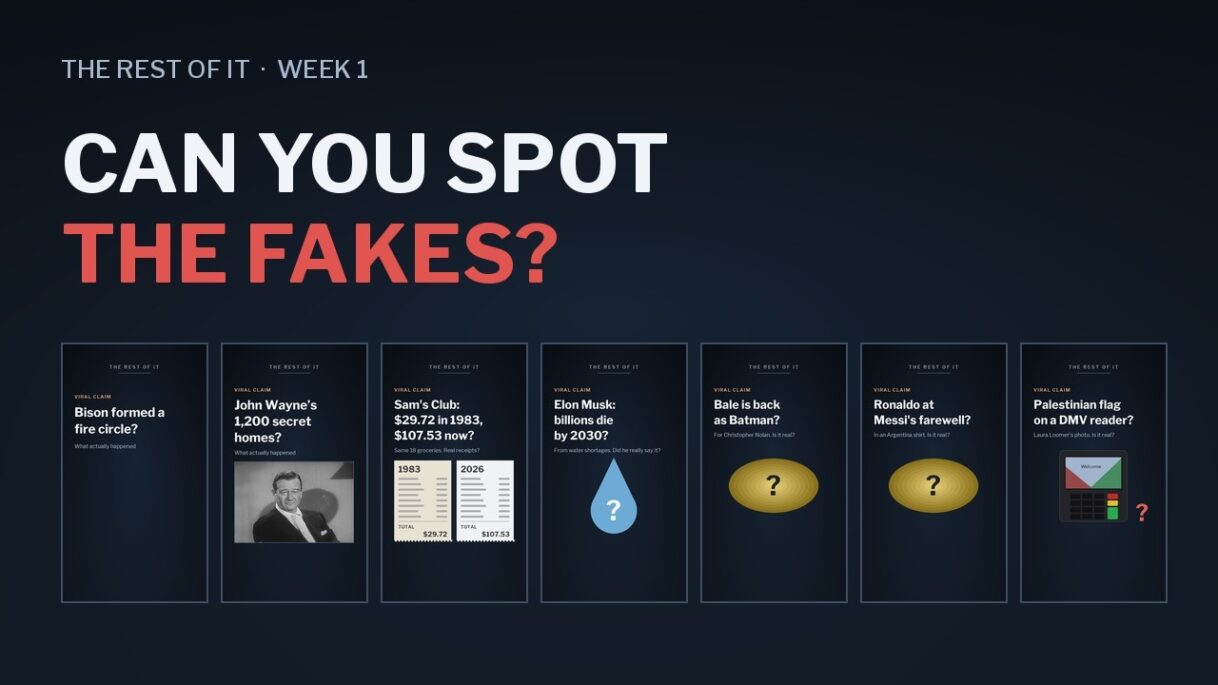 We Checked 7 Viral Claims. Every One Was Fake.