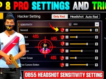 Free Fire Headshot Setting After Ob55 Update 2026⚡Best Sensitivity Settings ⚙️| Sensitivity Setting