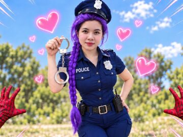 Spider-Man & Police Rumi Launch a Crazy Mission to Find the Lost Car! | Funny POV