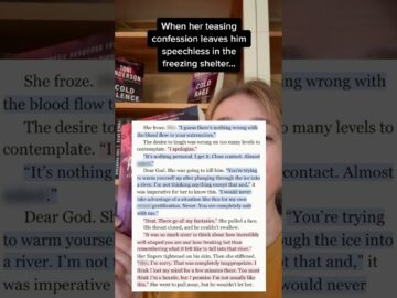 When her teasing confession leaves him speechless in the freezing shelter… | COLD RAGE