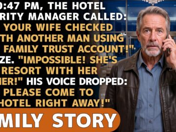 Hotel Security Called: “Your Wife Checked In With Another Man!” I Froze—She Was Supposed To…