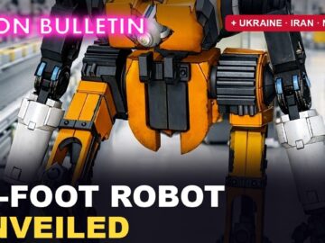 13-foot humanoid robot unveiled, Trump on Zelensky | Neon Bulletin Evening Oct 16, 2026