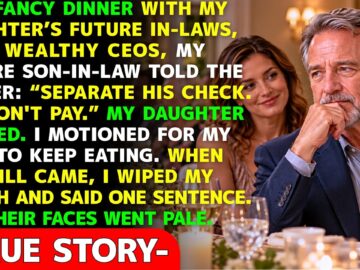 “We’re Not Paying for Him!” My Future Son-in-Law Laughed—Until I Said, “Tomorrow…” | Dad at Midnight