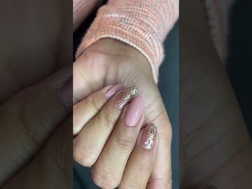 UV Gel Nail Paint at Home💗💕💖 #shorts #youtubeshorts #nails #nailart #gelnails #