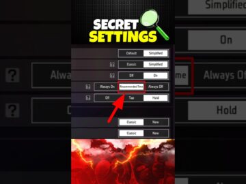 Secret Br Rank Setting Only 1% Players Know 🏆 || Free Fire #shorts