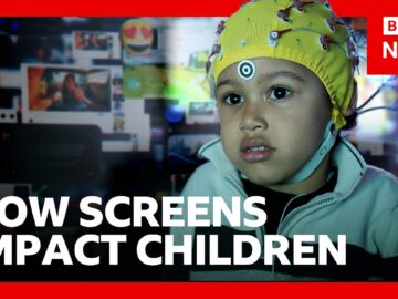 What screens really do to your child’s brain development | BBC News