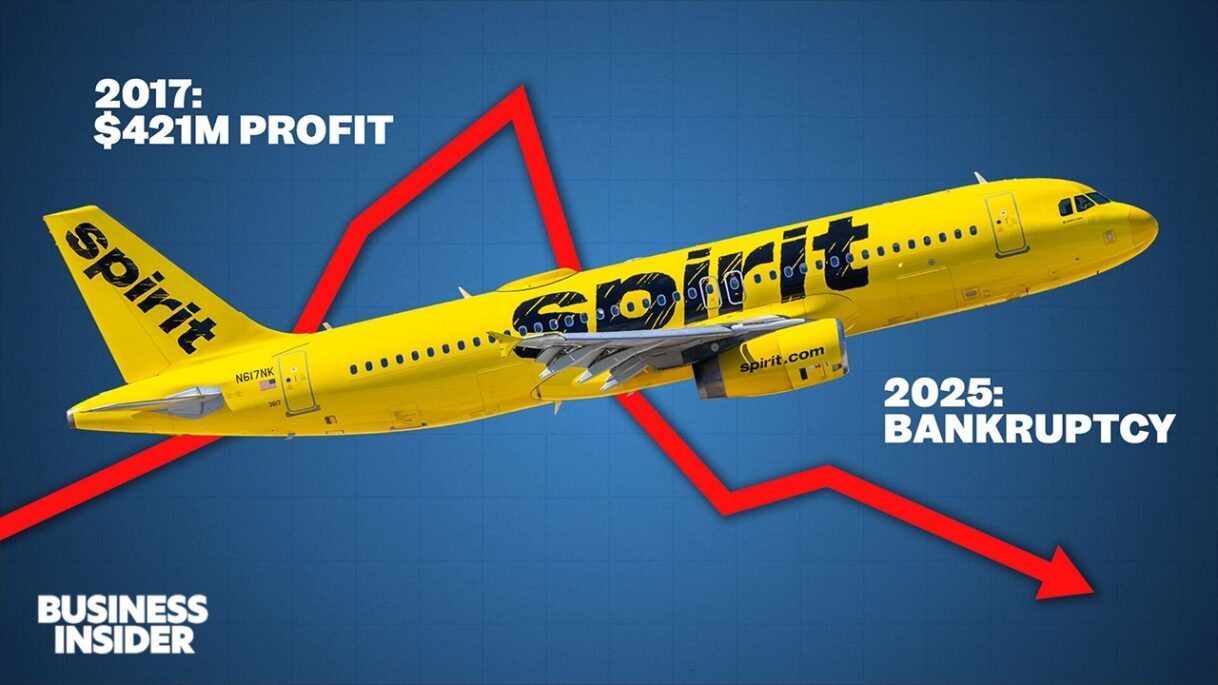The Rise And Fall Of Spirit Airlines