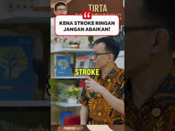 Kena stroke ringan jangan abaikan! #drtirta #edukasi #kesehatan #podcast #stroke